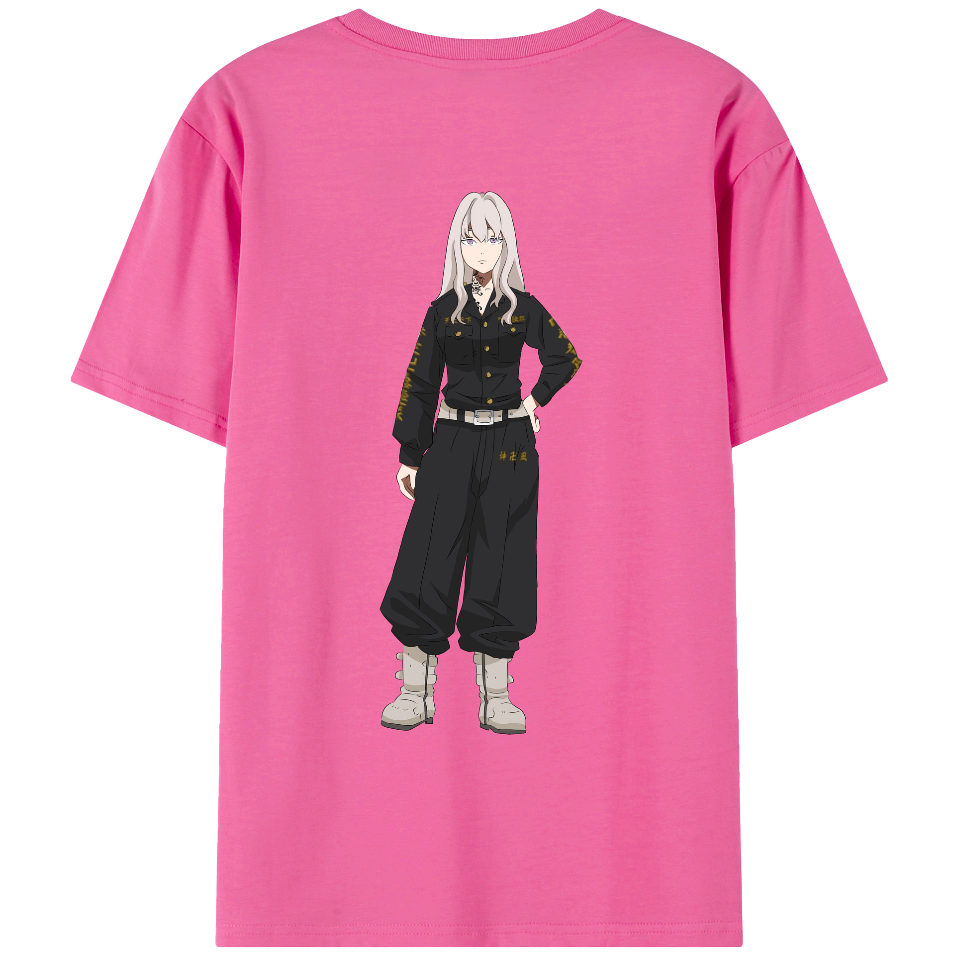 （画像用） 東京リベンジャーズ Tokyo Revengers レディース半袖Tシャツ(バックプリント)